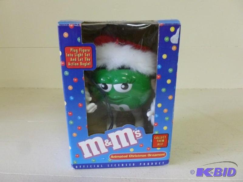 lot 149 image: Collectible M&ampM animated Christ...