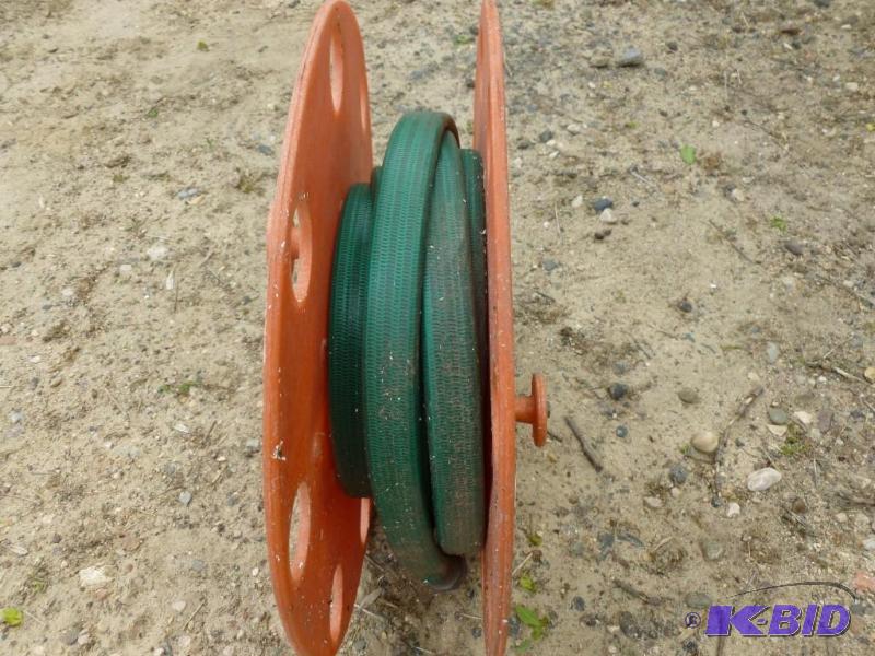 lot 172 image: Spool Tool Co. flat garden hose spo...