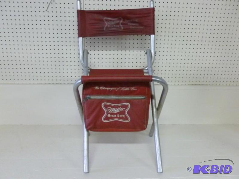 lot 192 image: Vintage Miller High Life aluminum f...