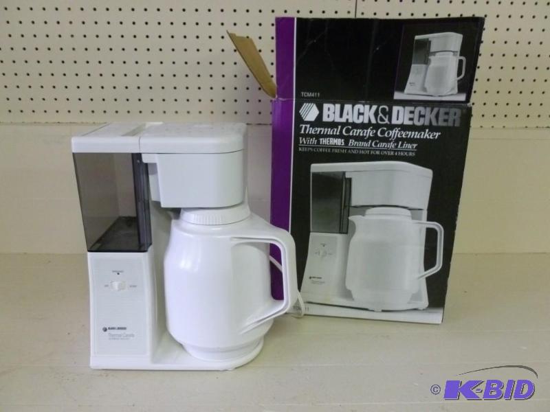 lot 194 image: Black & Decker Thermal Carafe C...