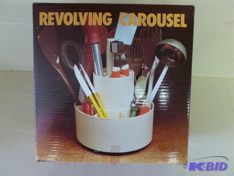 lot 242 image: Revolving kitchen carousel, brand n...