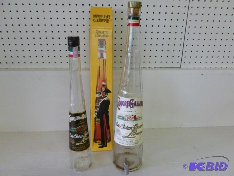 lot 244 image: Lot of two collectible Galliano bot...