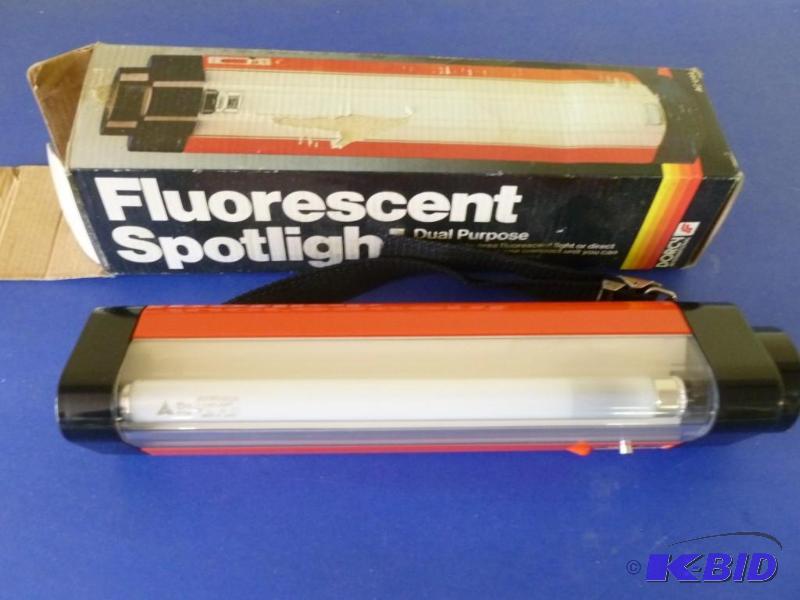 lot 294 image: Dorcy&nbspfluorescent spotlight, b...