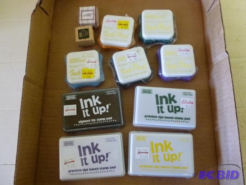 lot 383 image: Large lot of nine Ink It Up stampin...