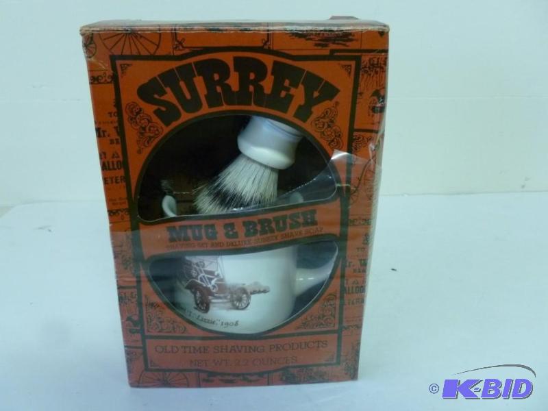 lot 57 image: Surrey old time shaving products, m...