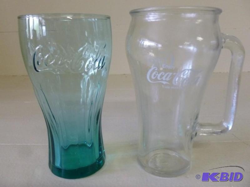 lot 93 image: Lot of two collectible Coca-Cola so...