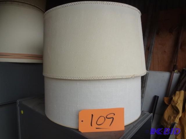 lot 109 image: Lamp Shades...