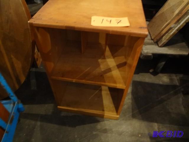 lot 147 image: Pine Case, 18 deep...