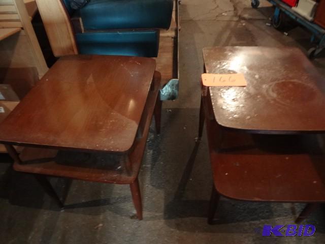 lot 166 image: End Tables...