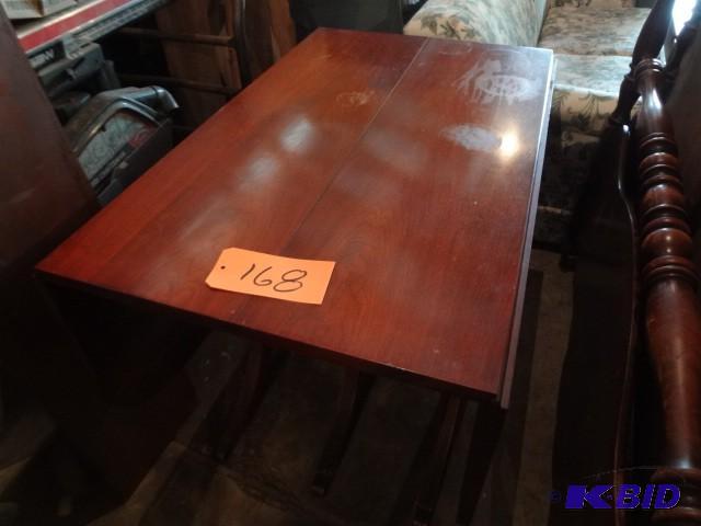 lot 168 image: Nice Drop Leaf Table...
