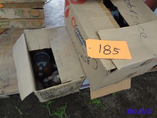 lot 185 image: (3) Boxes Coffee Servers...