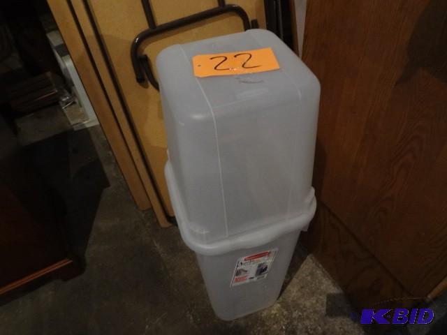 lot 22 image: Wrapping paper bin...