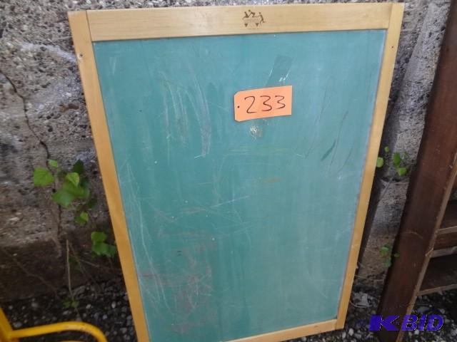 lot 233 image: Chalk board...