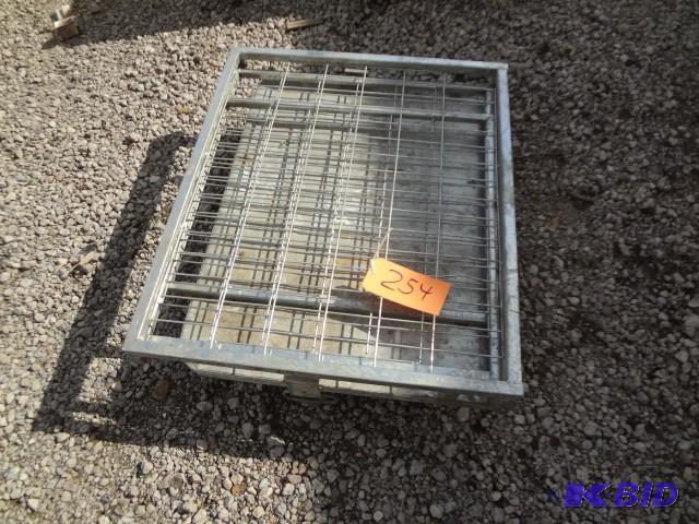 lot 254 image: Collapsible steel cart...