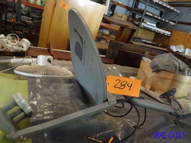 lot 284 image: Direct TV dish...
