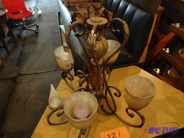 lot 321 image: Light fixture...