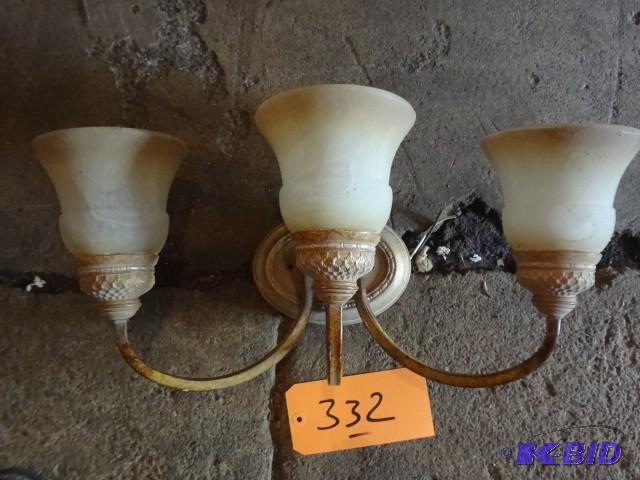 lot 332 image: Wall sconce...