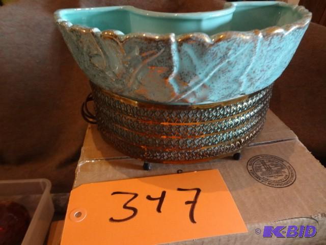 lot 347 image: 50s back lit planter, cool...