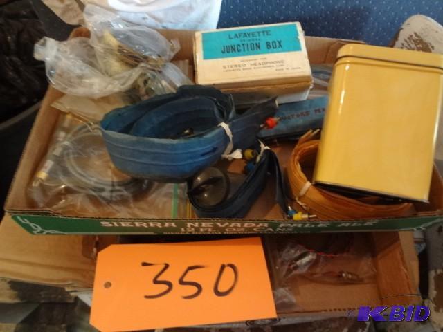 lot 350 image: Vintage stereo stuff...