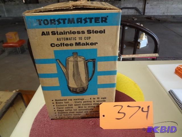 lot 374 image: Coffee maker...
