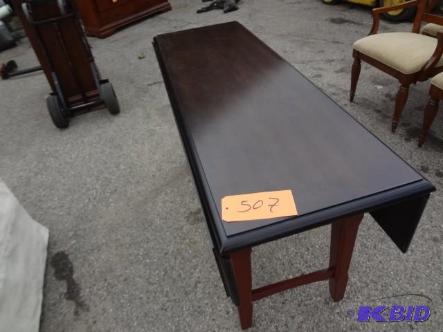 lot 507 image: Drop Leaf Wall Table...