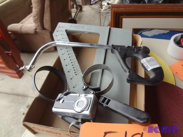 lot 518 image: Tools, Camera...