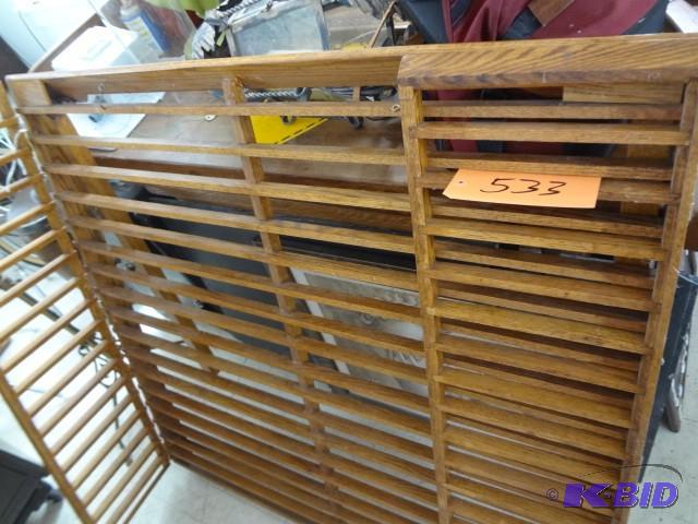 lot 533 image: Linens Display Rack...