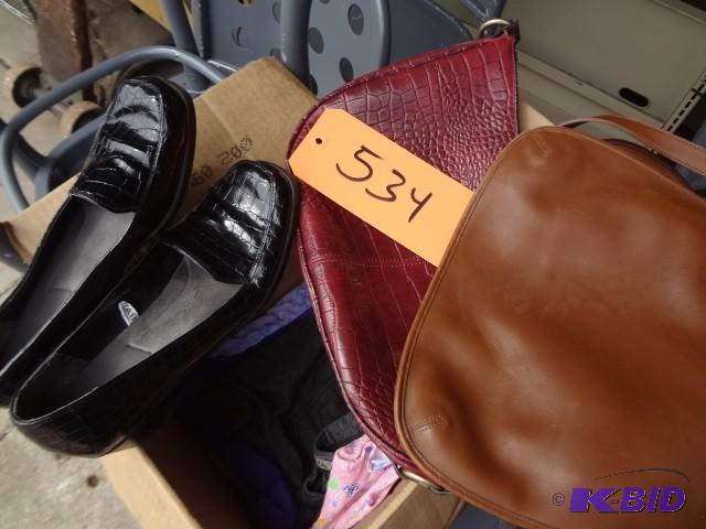 lot 534 image: Shoes, Purse...
