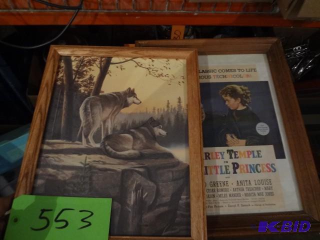 lot 553 image: Old Print, Movie Ad...
