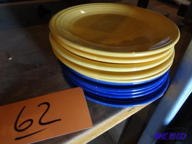 lot 62 image: (10) Fiesta Plates...