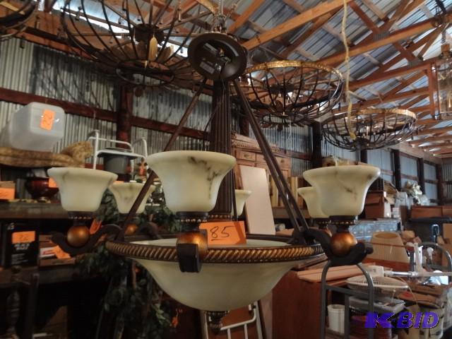 lot 85 image: Incredible Light Fixture...