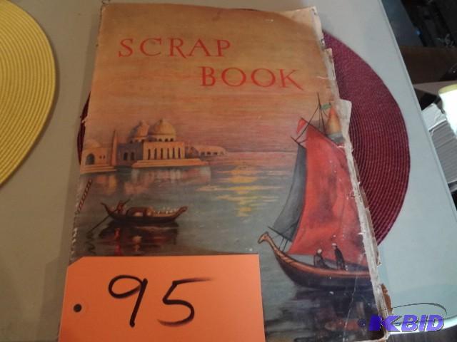 lot 95 image: Old Scrap Book, Dione Quints...