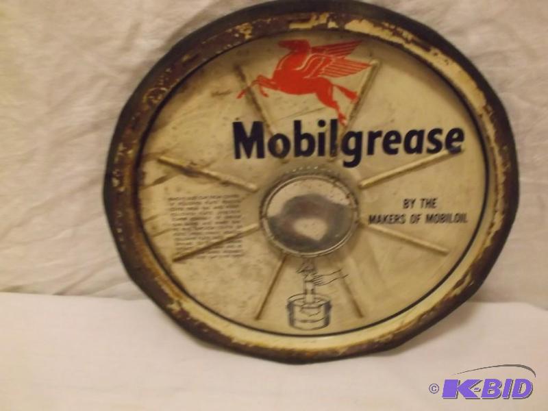 &nbspVintage Mobil grease lid off ...