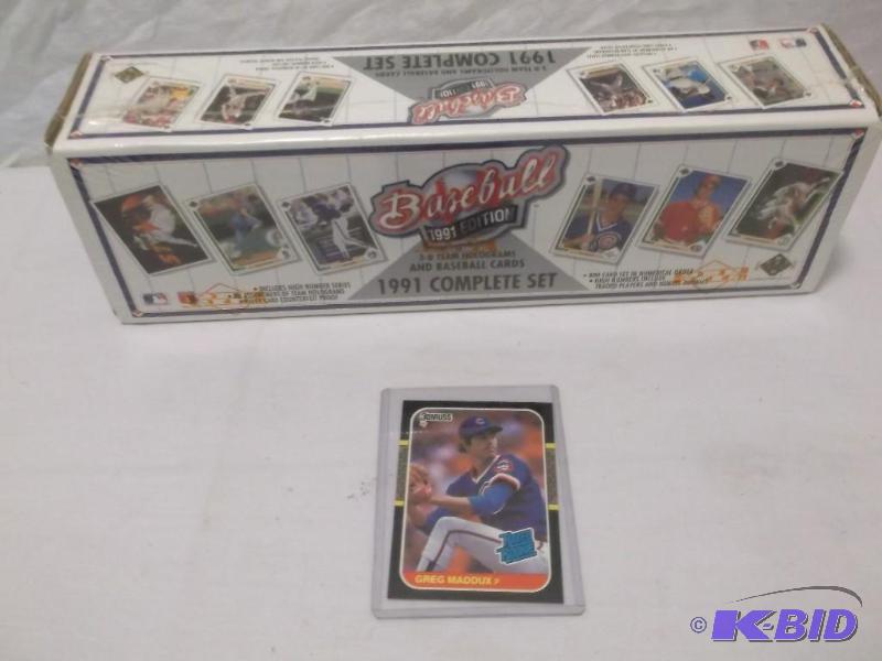 Baseball cards 1991 complete set an...