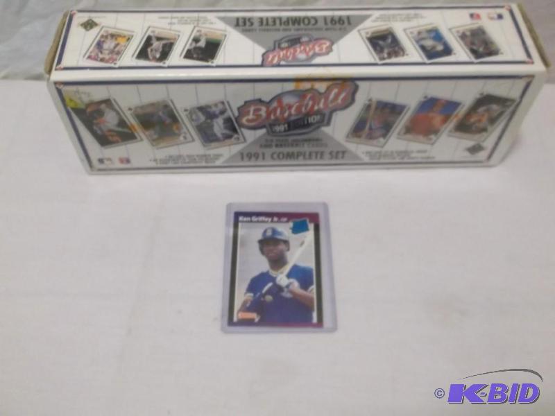 Baseball cards 1991 complete set an...