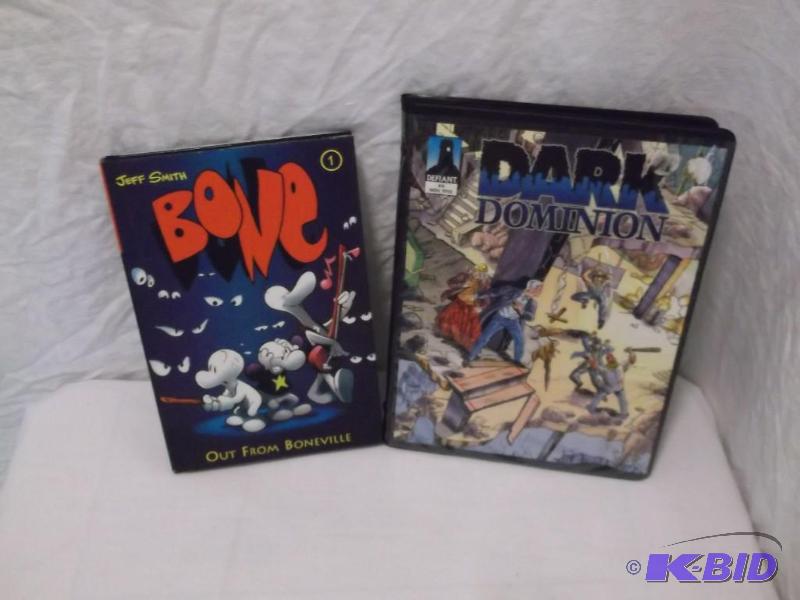 Dark Dominion Comic collector cards...