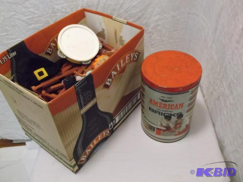 Large box miscellaneous toys and Am...