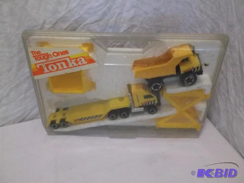 Tonka truck set in package might be...