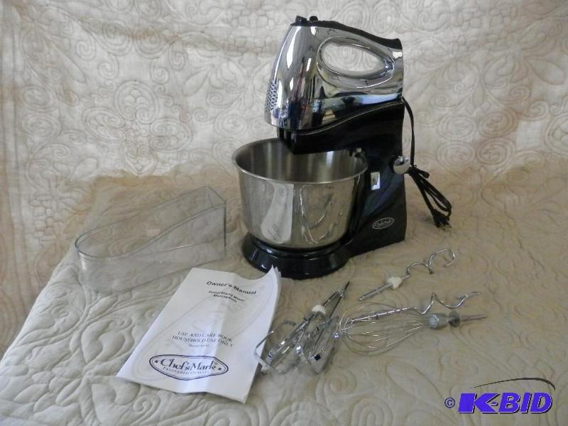 Chefs Mark stand mixer, new. All it...
