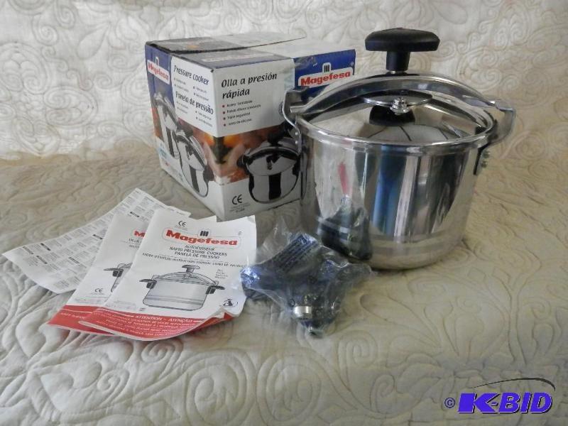 Magefesa 6 Liter Pressure cooker, N...