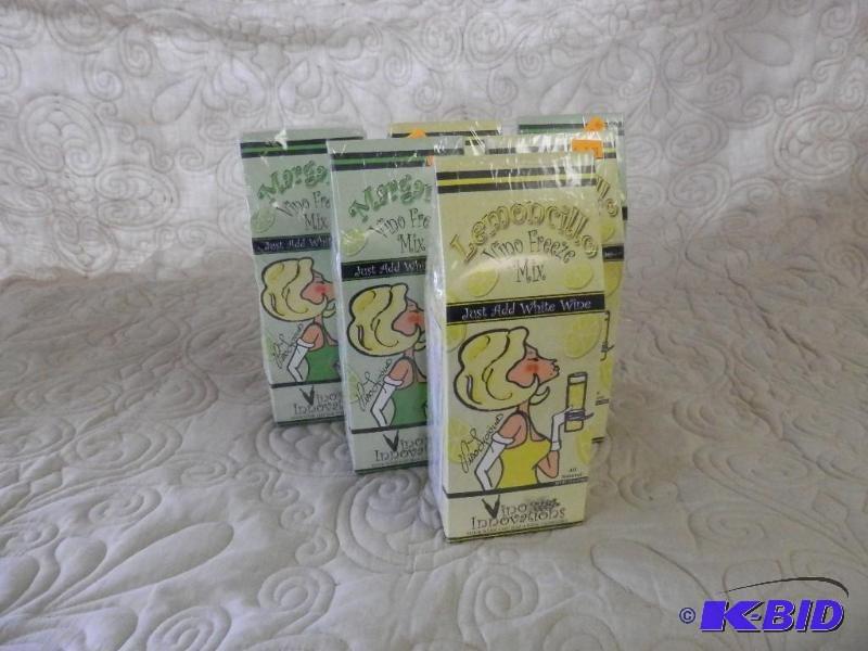 Lot of 6 wine mixers, 3 Margrita, 3...