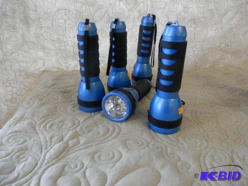 Lot of 5 LED flashlights water resi...