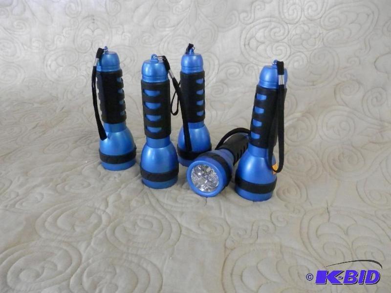 Lot of 5 LED flashlights water resi...