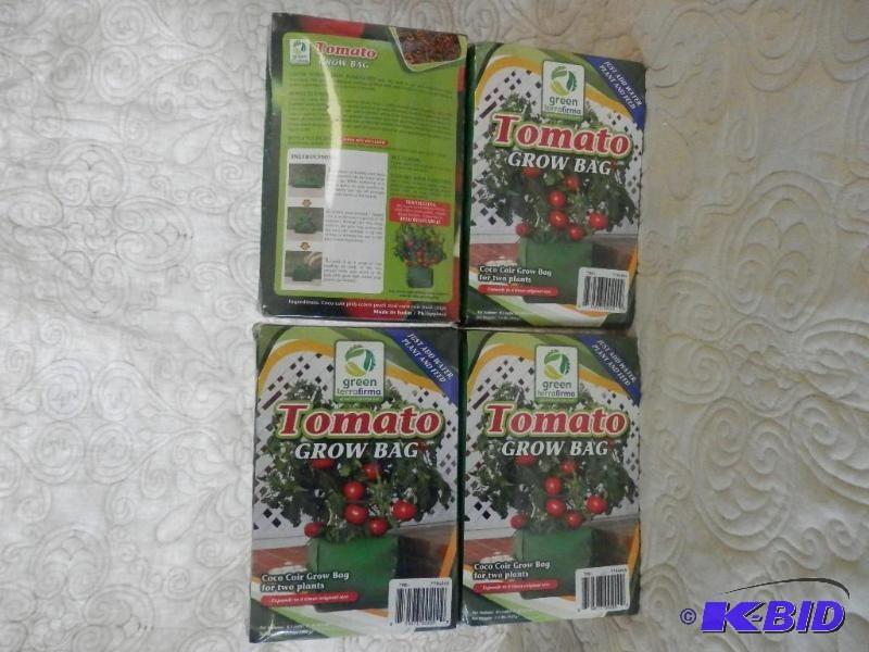 Lot of 4 green terrafirma tomato gr...