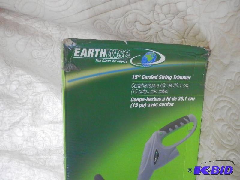 Earthwise 15&quot corded string tr...