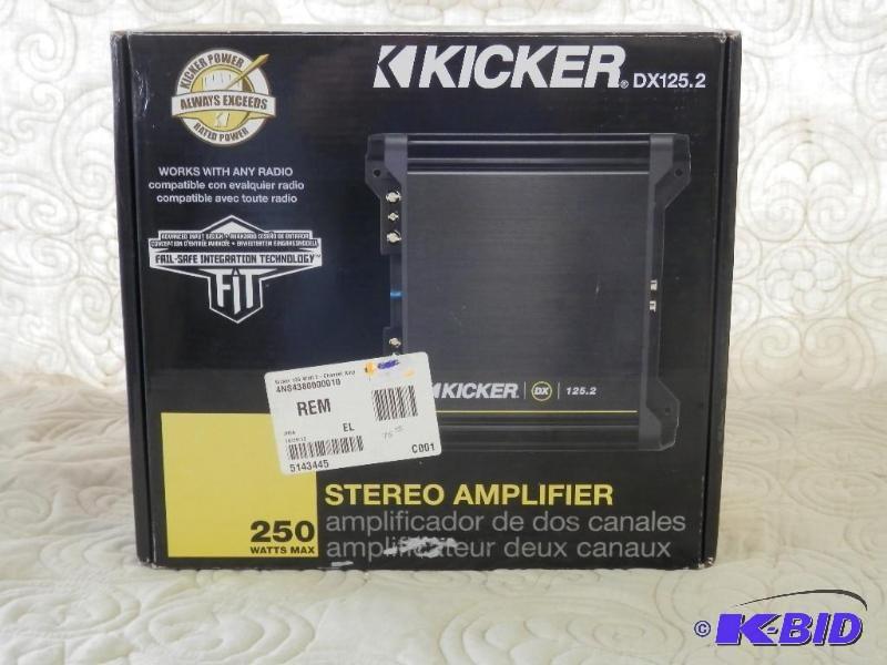 Kicker stereo amplifier DX 125.2 25...