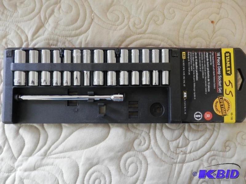 Stanley Deep Socket Set 6,7,8,9,10,...