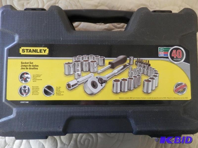 Stanley 40 peice tool set All items...