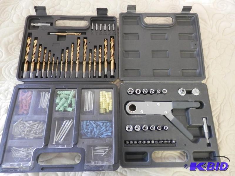 Quick wrench set and drill bit set....