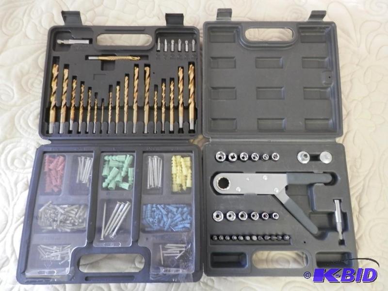 Quick wrench set and drill bit set....